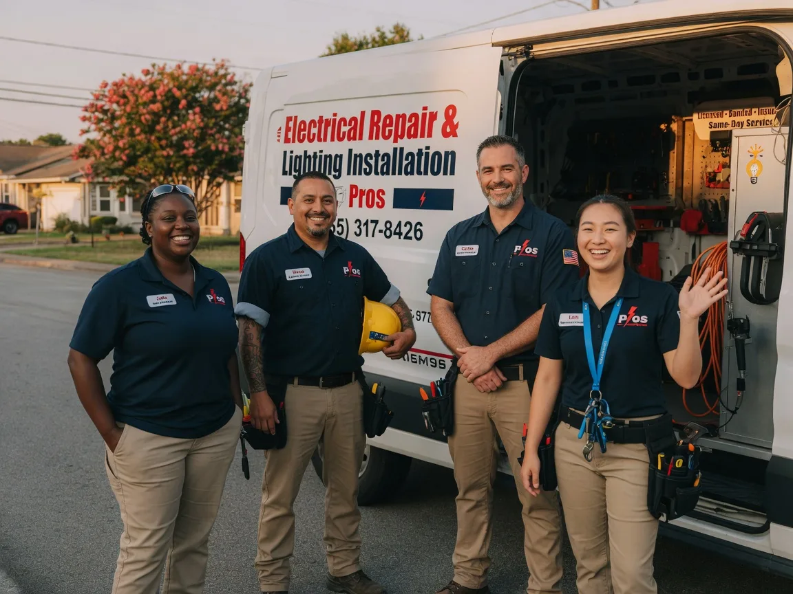 Licensed Electrician company in Spade, TX